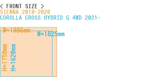 #SIENNA 2010-2020 + COROLLA CROSS HYBRID G 4WD 2021-